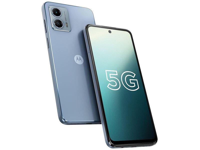 Smartphone Motorola Moto G53 128GB Prata 5G Snapdragon 480+ Octa